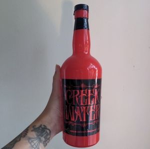 Empty Bottle of Creek Water with Yelawolf's Autograph
